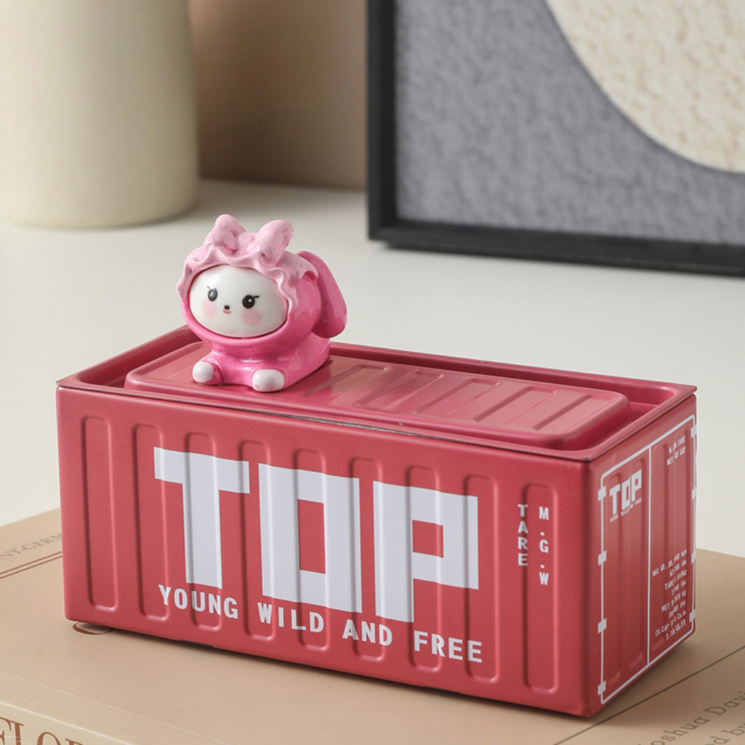 Minor Fault Mini Shipping Container Storage Box