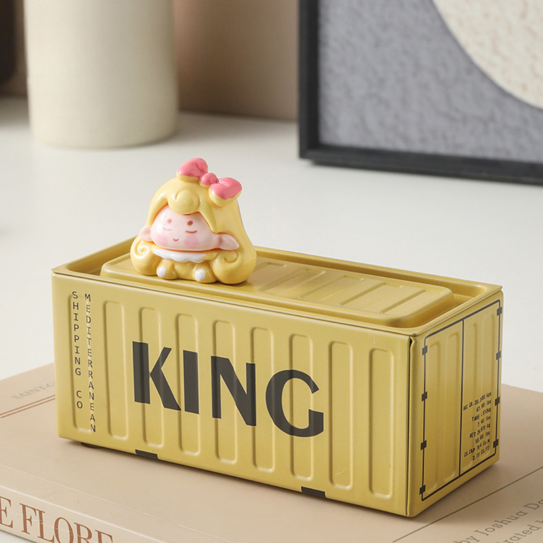 Minor Fault Mini Shipping Container Storage Box