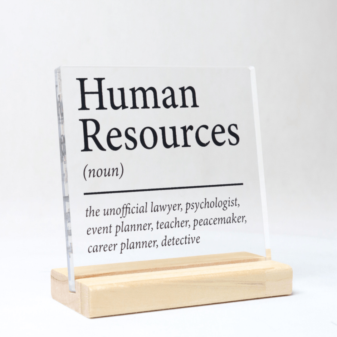 Funny Acrylic Office Desk Plaque