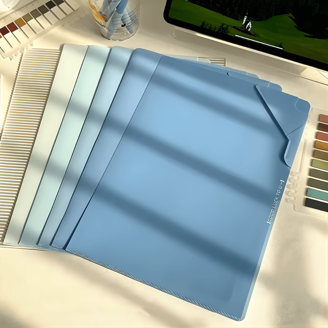 A4 Gradient File Folder Set