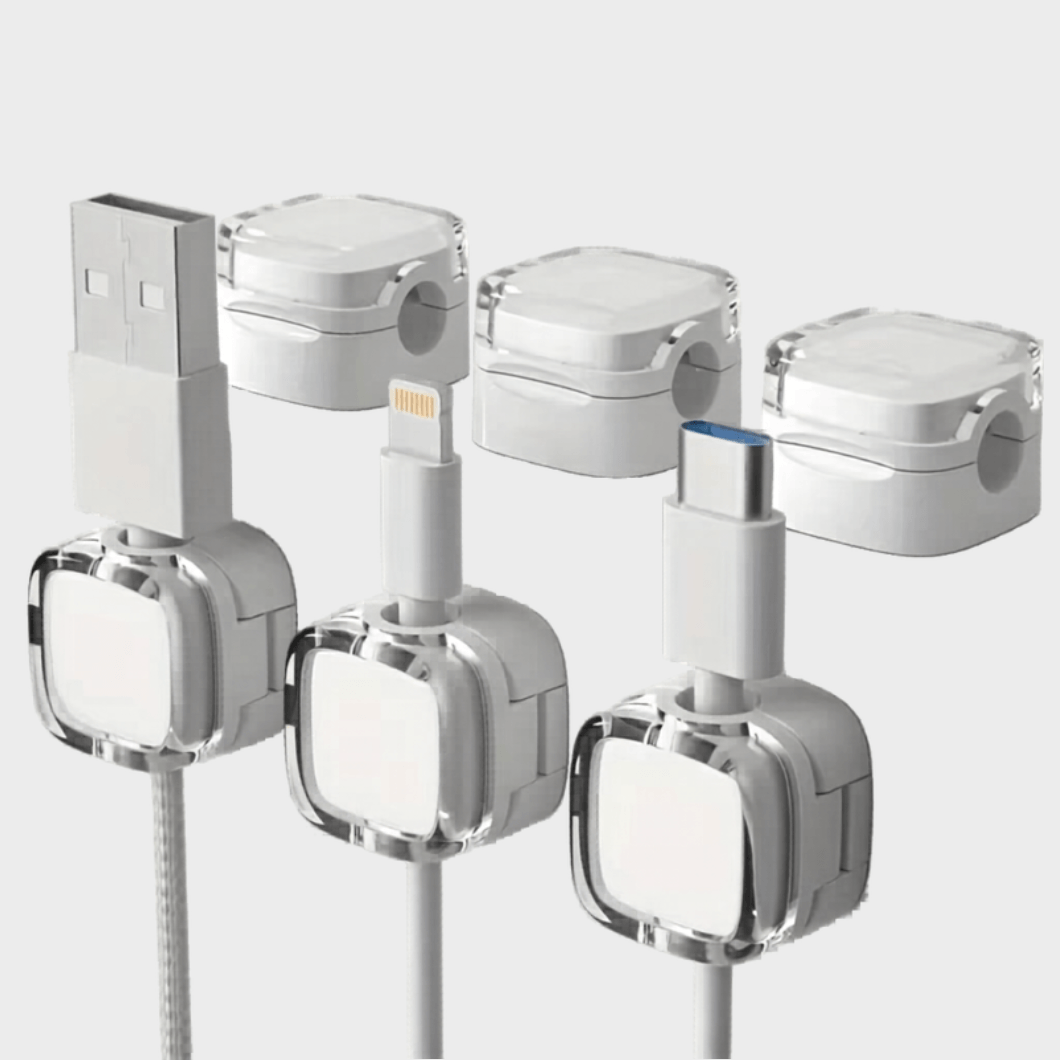 Magnetic Desktop Cable Organizer Clips