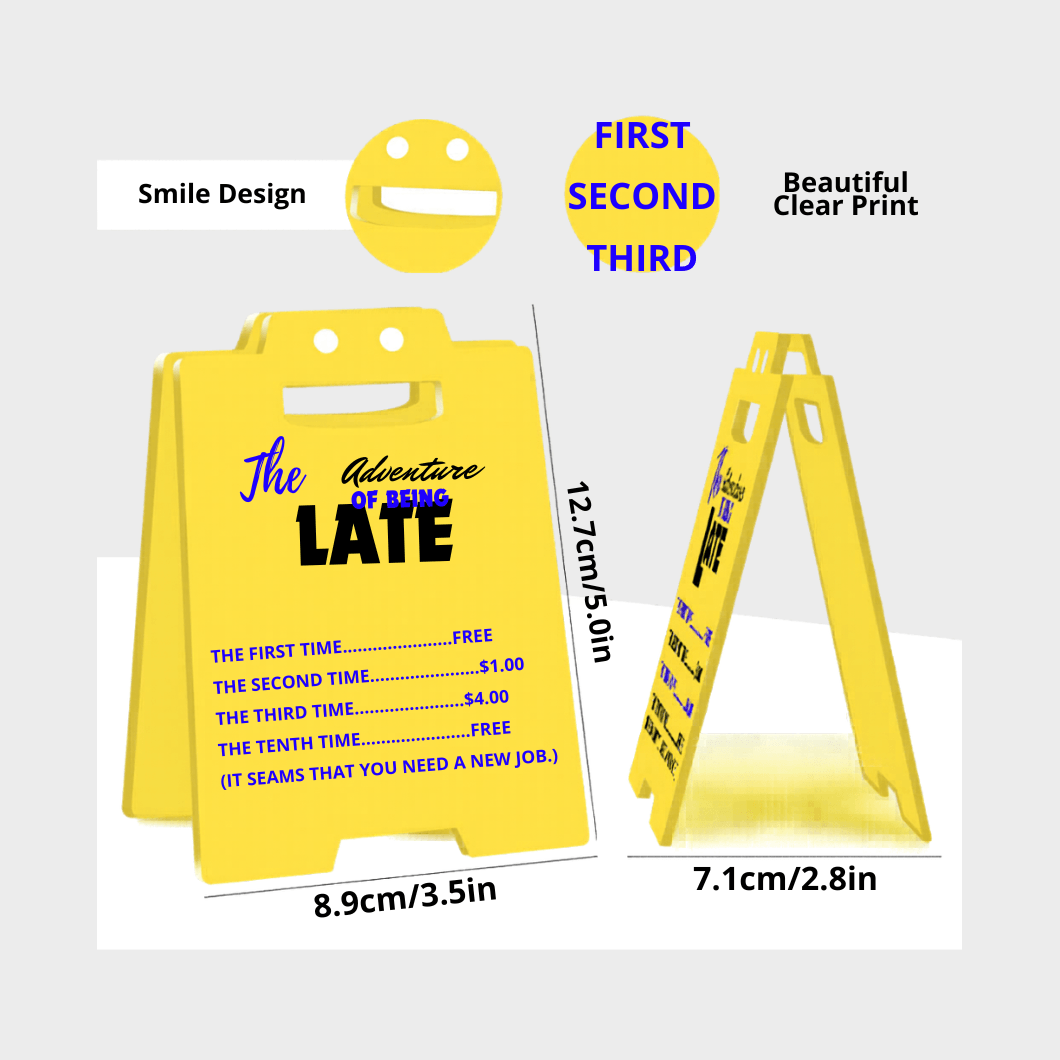 Funny Caution Desk Signs