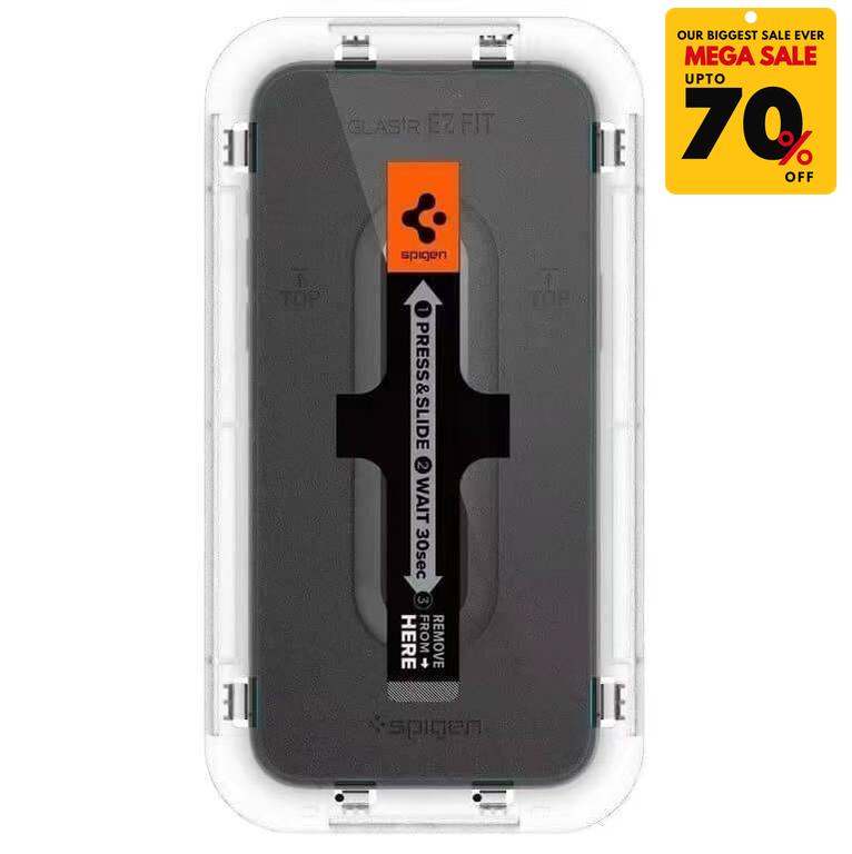 Spigen iPhone Screen Protector with Applicator-DIVERSITY