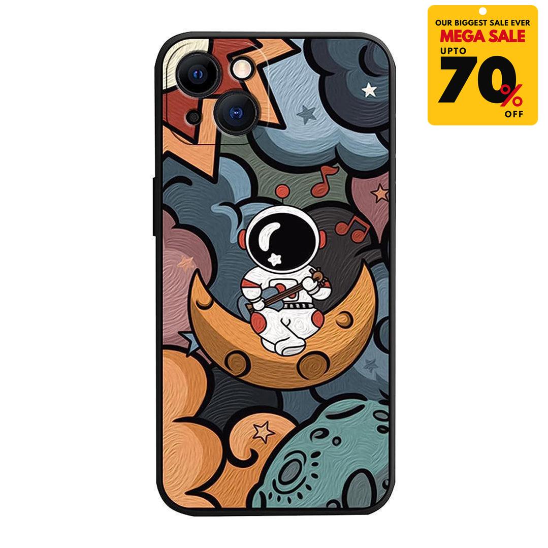 Astronaut Silicone iPhone Case-DIVERSITY