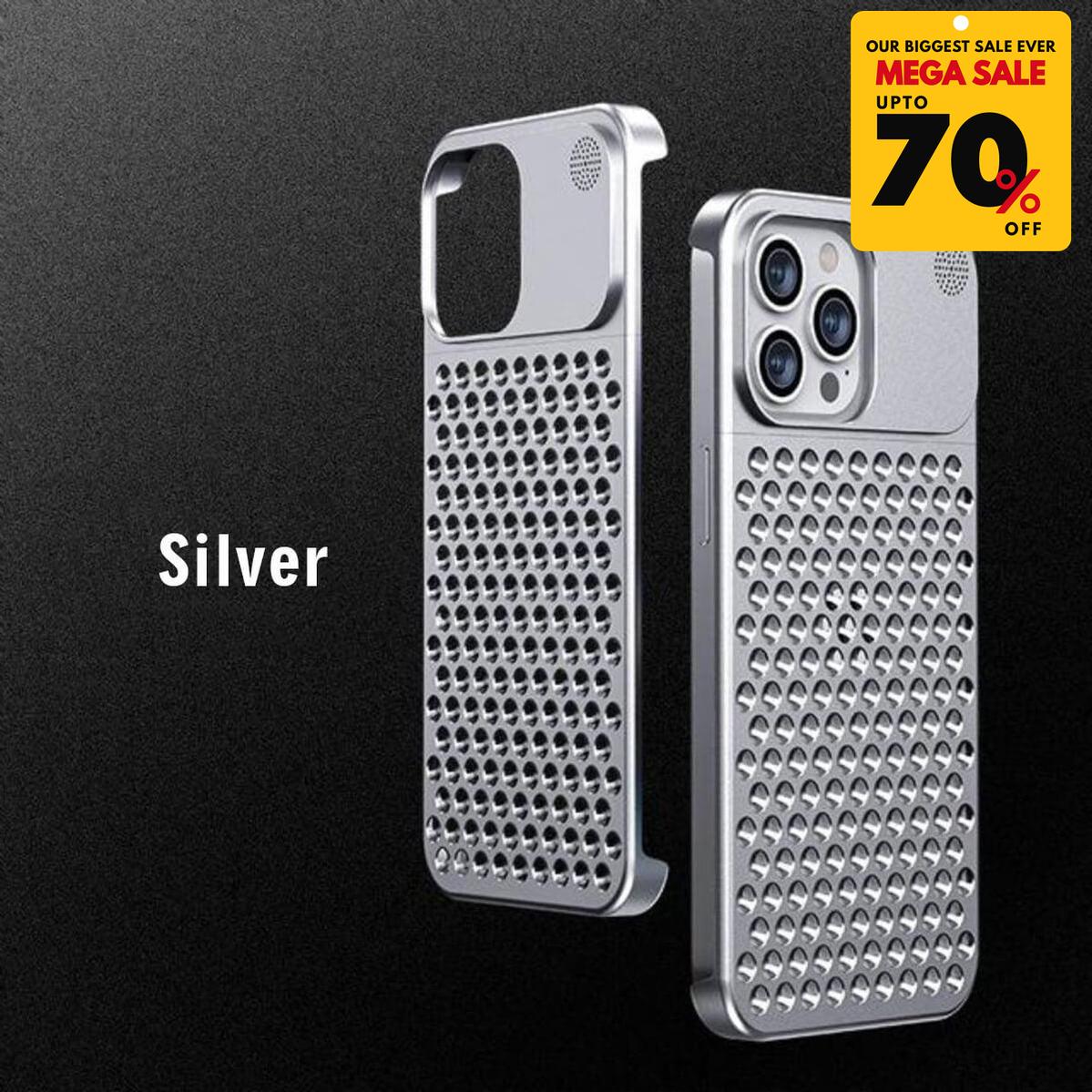 ALPHA Hybrid Metal Mesh iPhone Case-DIVERSITY