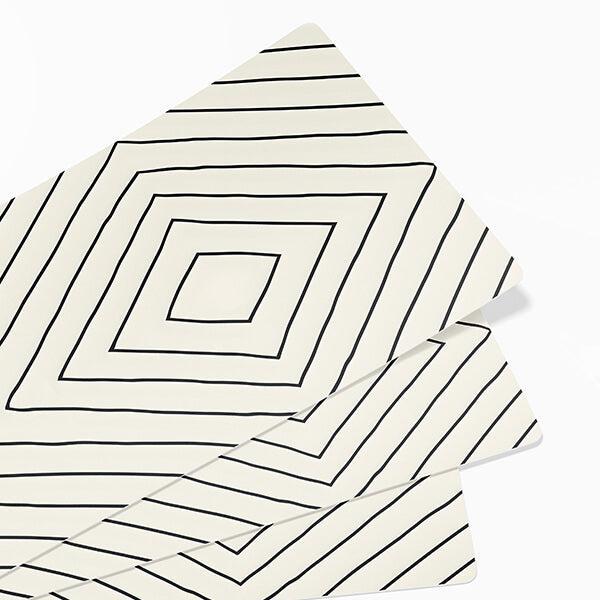 Printed Desk Mat - Diamond Pattern-DIVERSITY