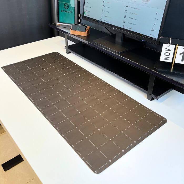 Printed Leather Desk Mat - Starry