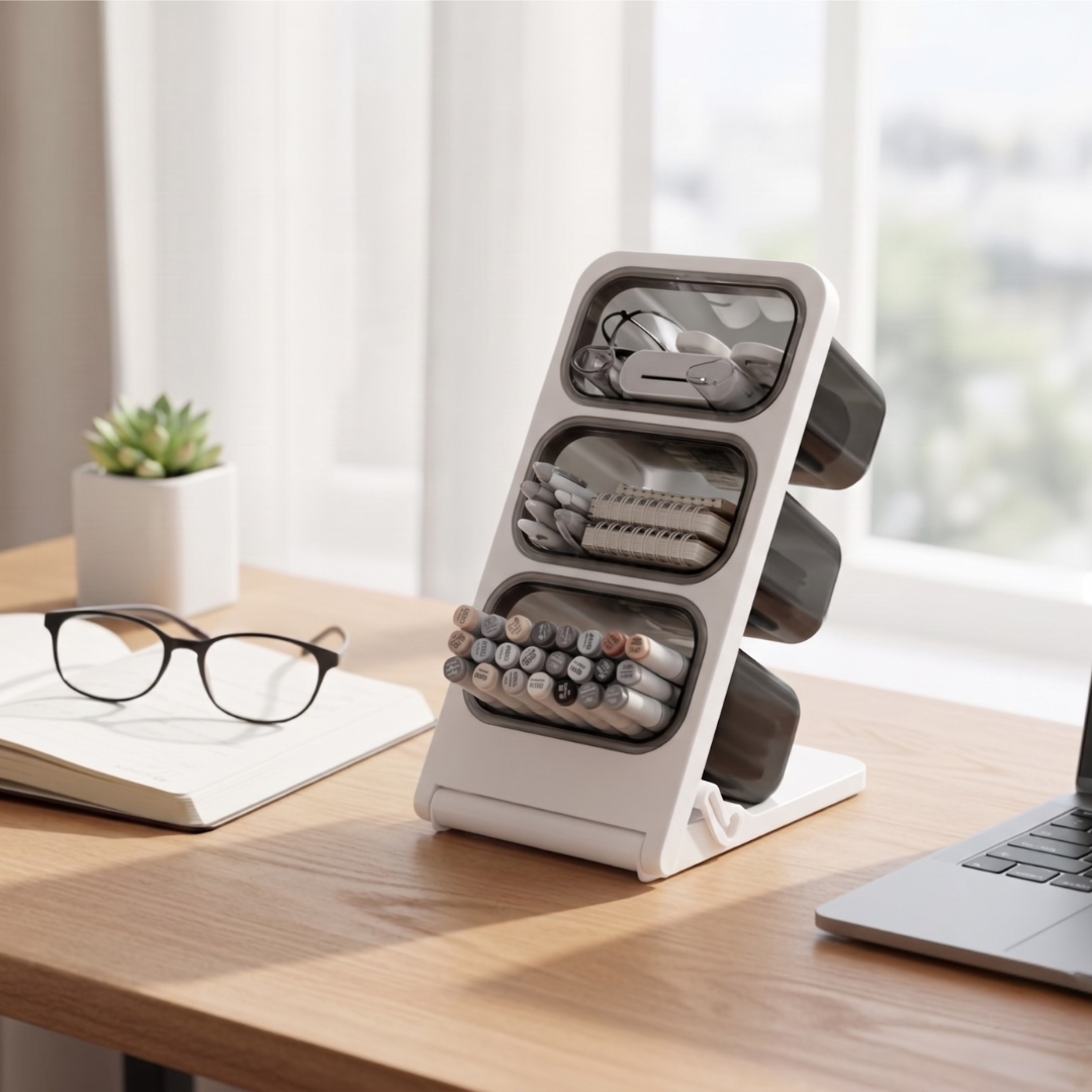 Multi-Tier Desk Storage Organizer