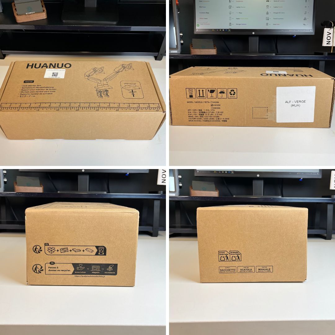 HUANUO Dual Monitor Arm Stand