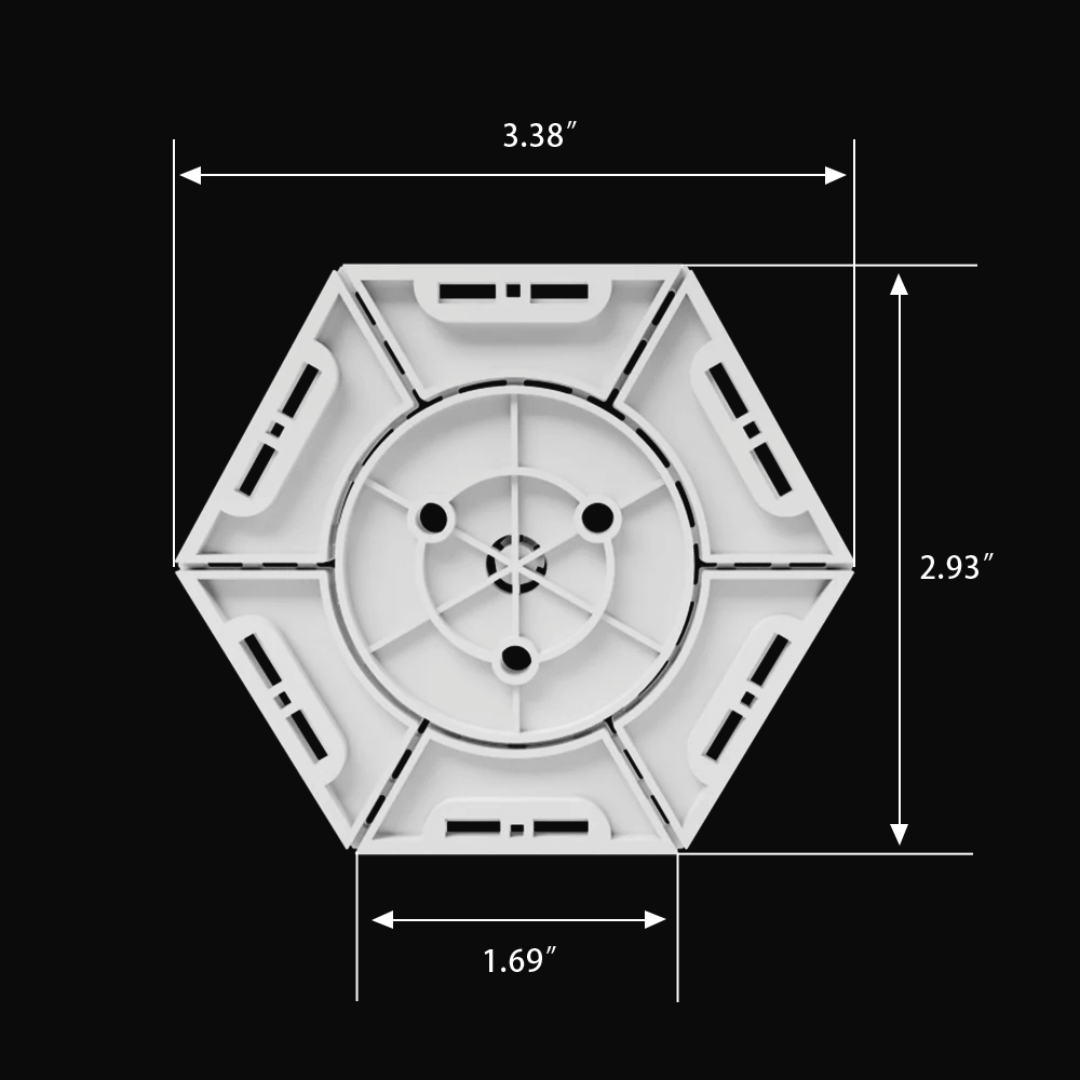 COLOLIGHT Hexagon 10 PCS Wall Mounted Kit