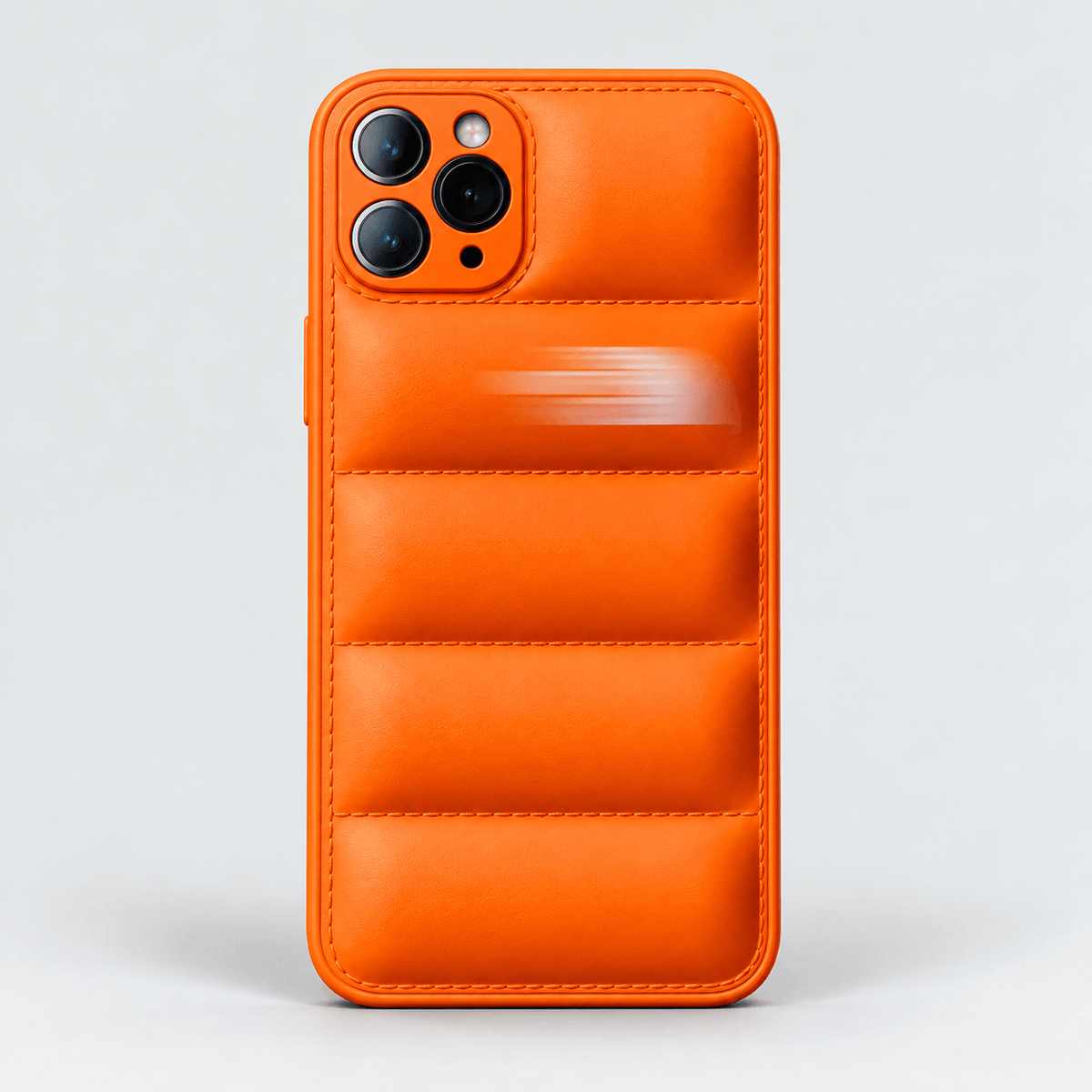 Puffer iPhone Cover - Orange