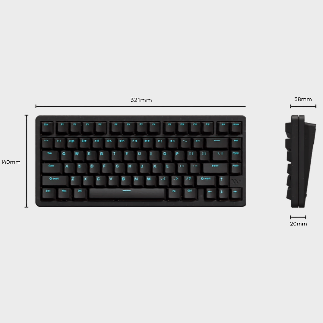 WOMIER SK75 TMR Wireless Magnetic Switch Keyboard