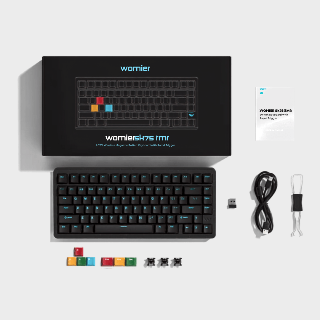 WOMIER SK75 TMR Wireless Magnetic Switch Keyboard