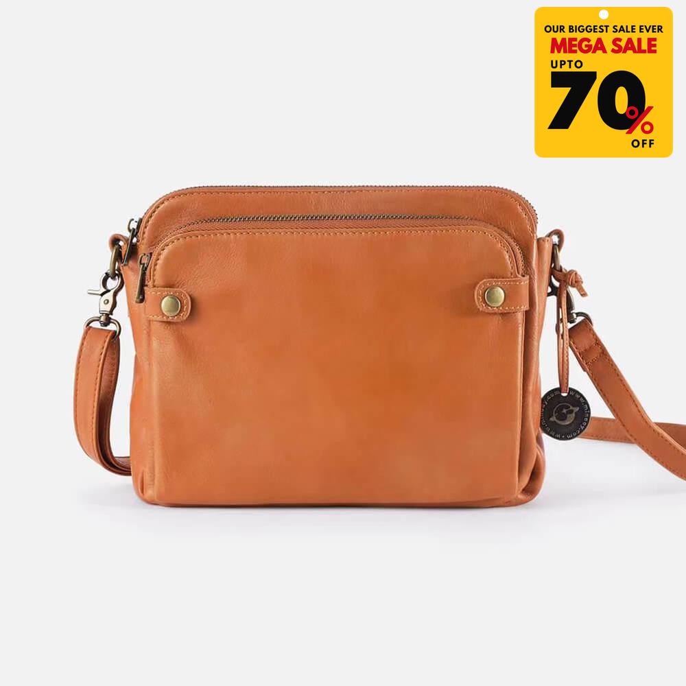 Vintage 3 Layer Leather Bag-DIVERSITY