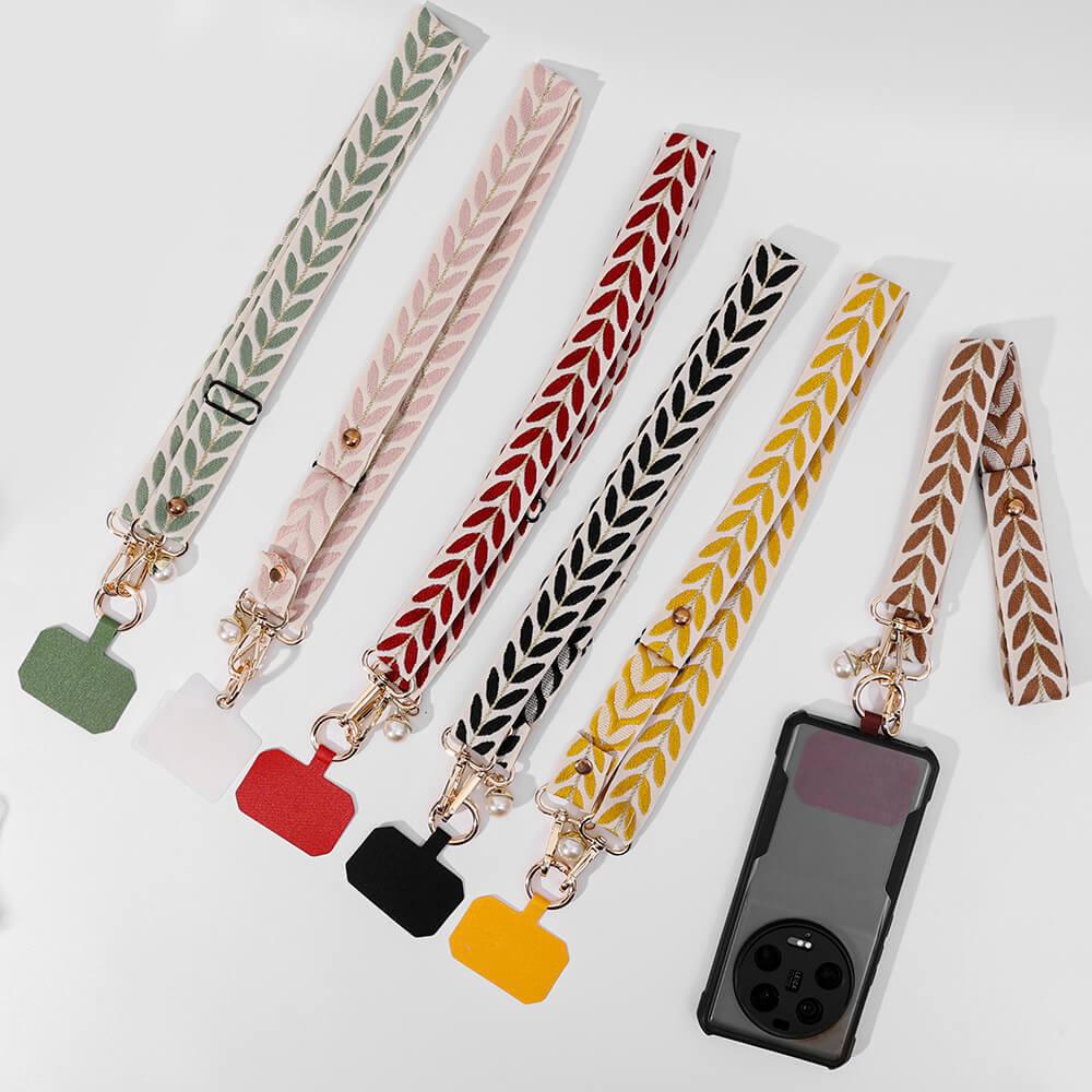 Leaf Design Lanyard Strap For Phone Case-DIVERSITY
