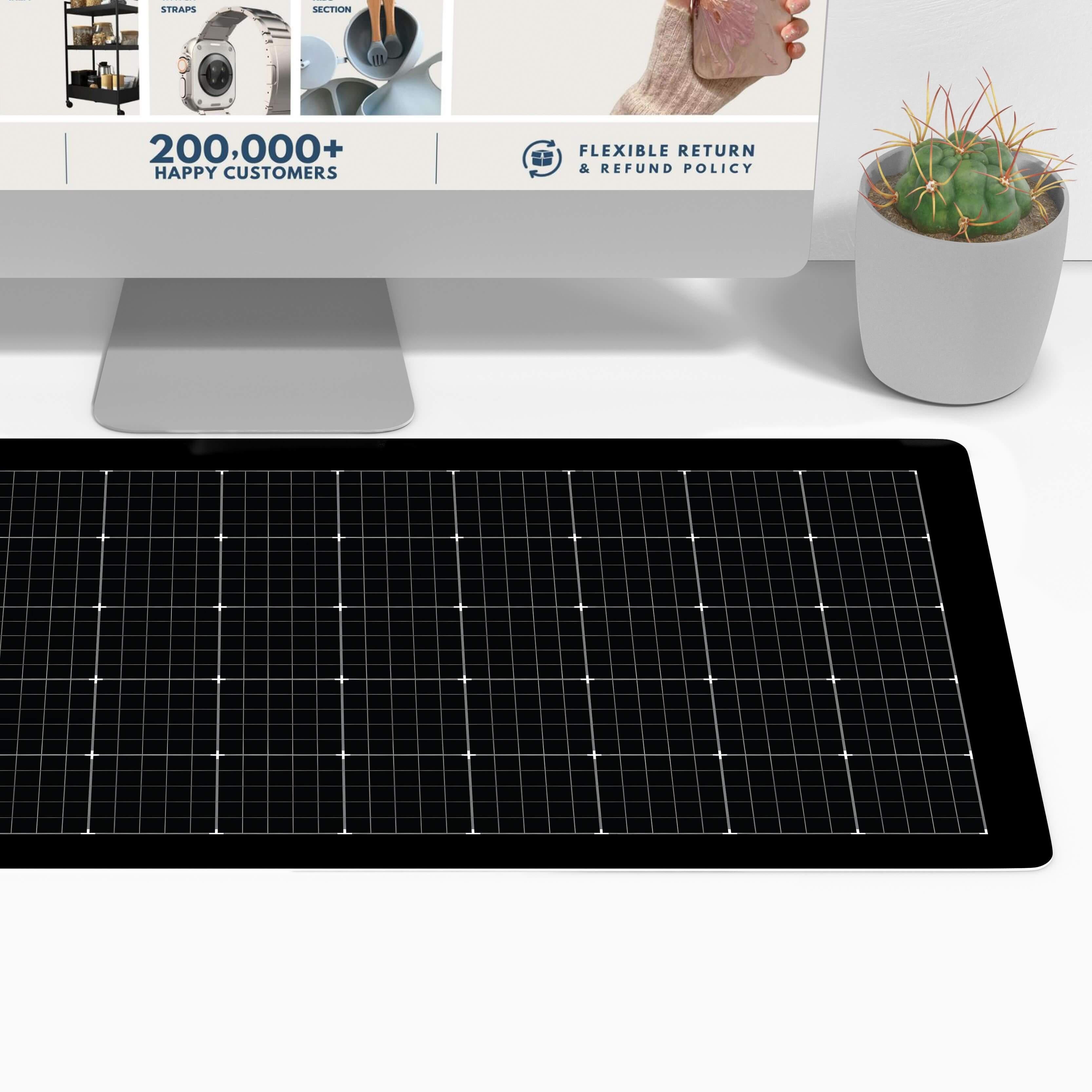 Printed Desk Mat - Grid-DIVERSITY