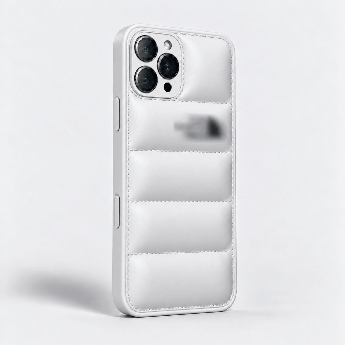 Puffer iPhone Cover - White