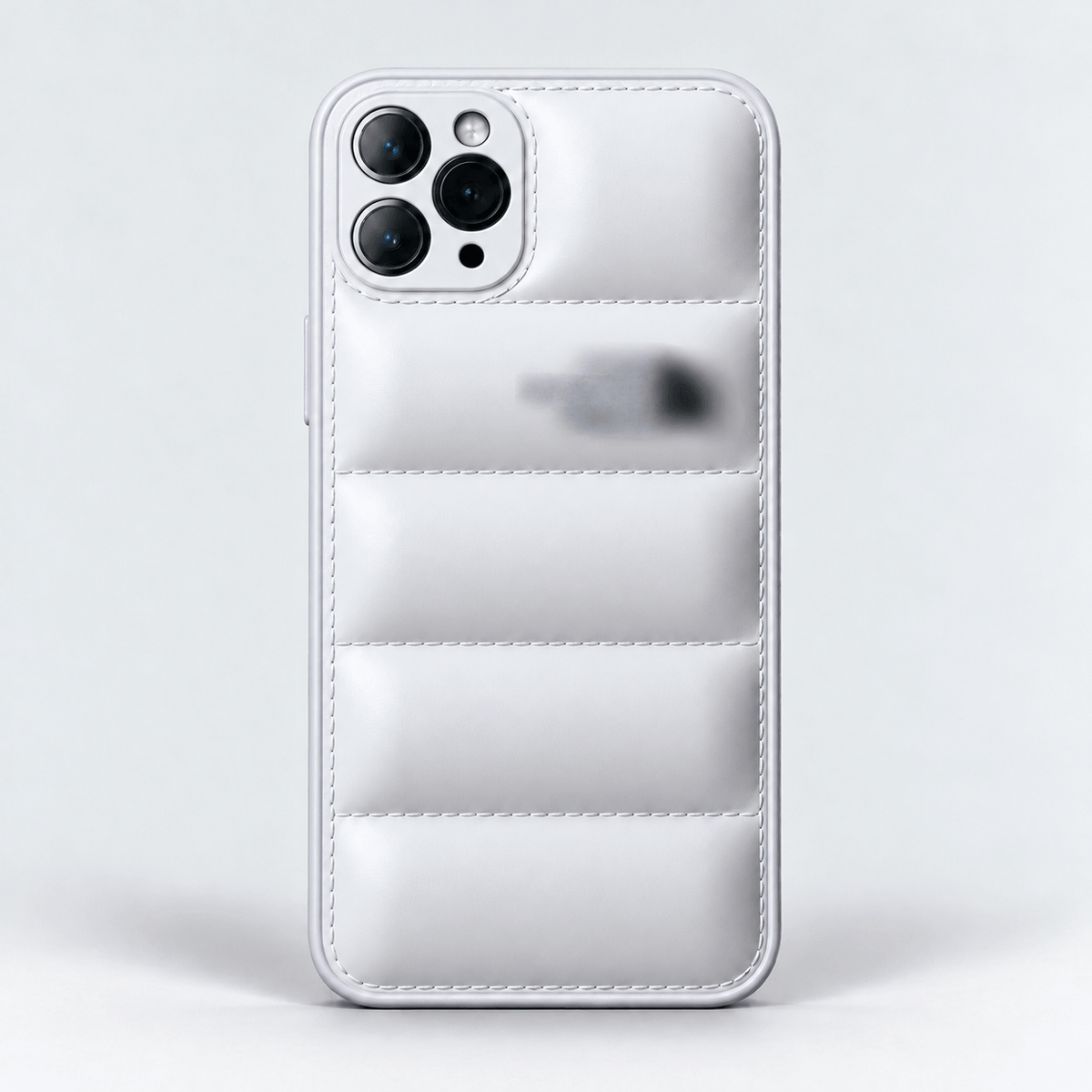 Puffer iPhone Cover - White