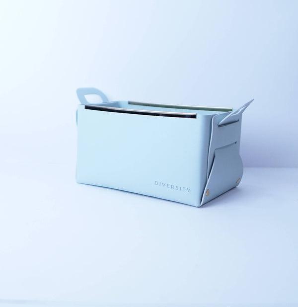 Faux Leather Nordic Storage Basket-DIVERSITY