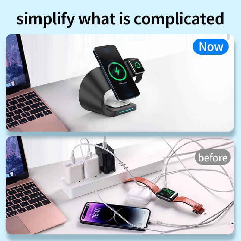 4 in 1 Magnetic Wireless Charging Stand-DIVERSITY