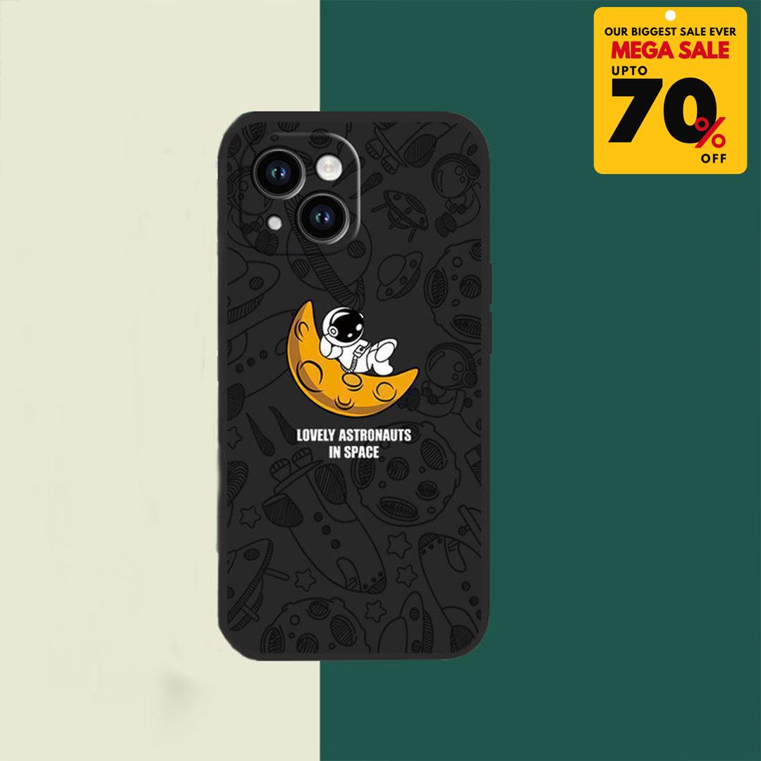 Astronaut Silicone iPhone Case-DIVERSITY
