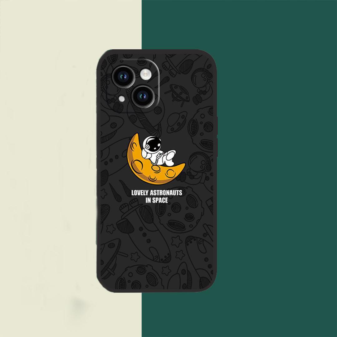 Astronaut Silicone iPhone Case-DIVERSITY
