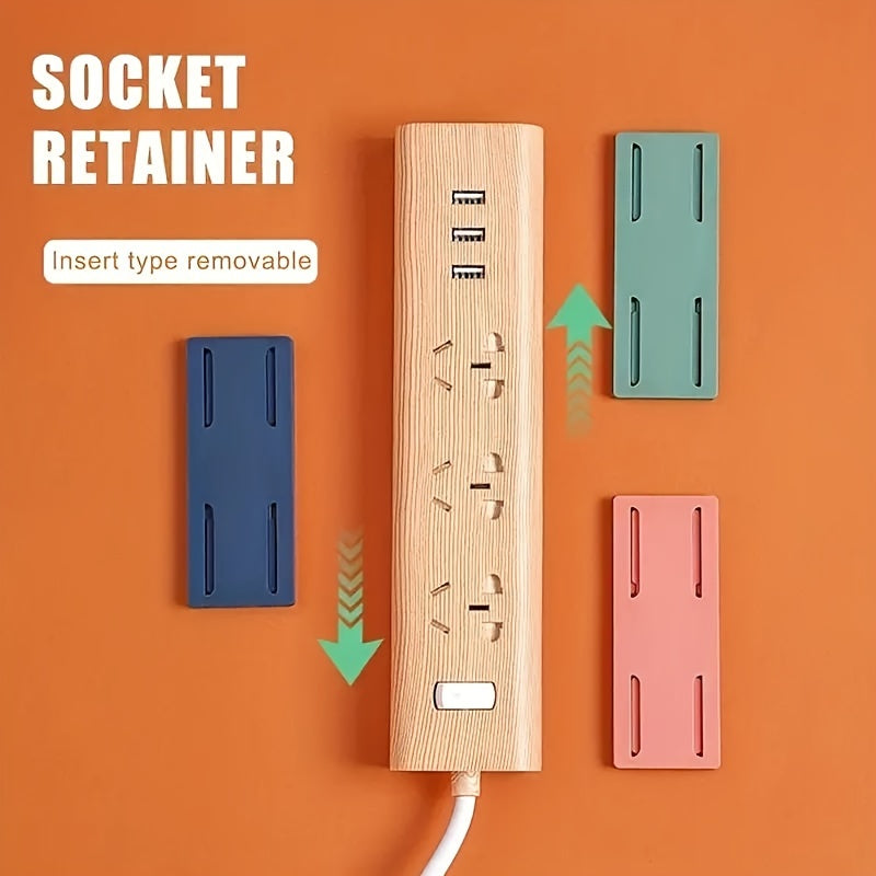 Ultra-Strong Self-Adhesive Wall Mount Socket Strip