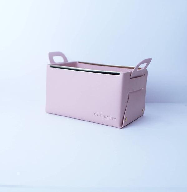 Faux Leather Nordic Storage Basket-DIVERSITY