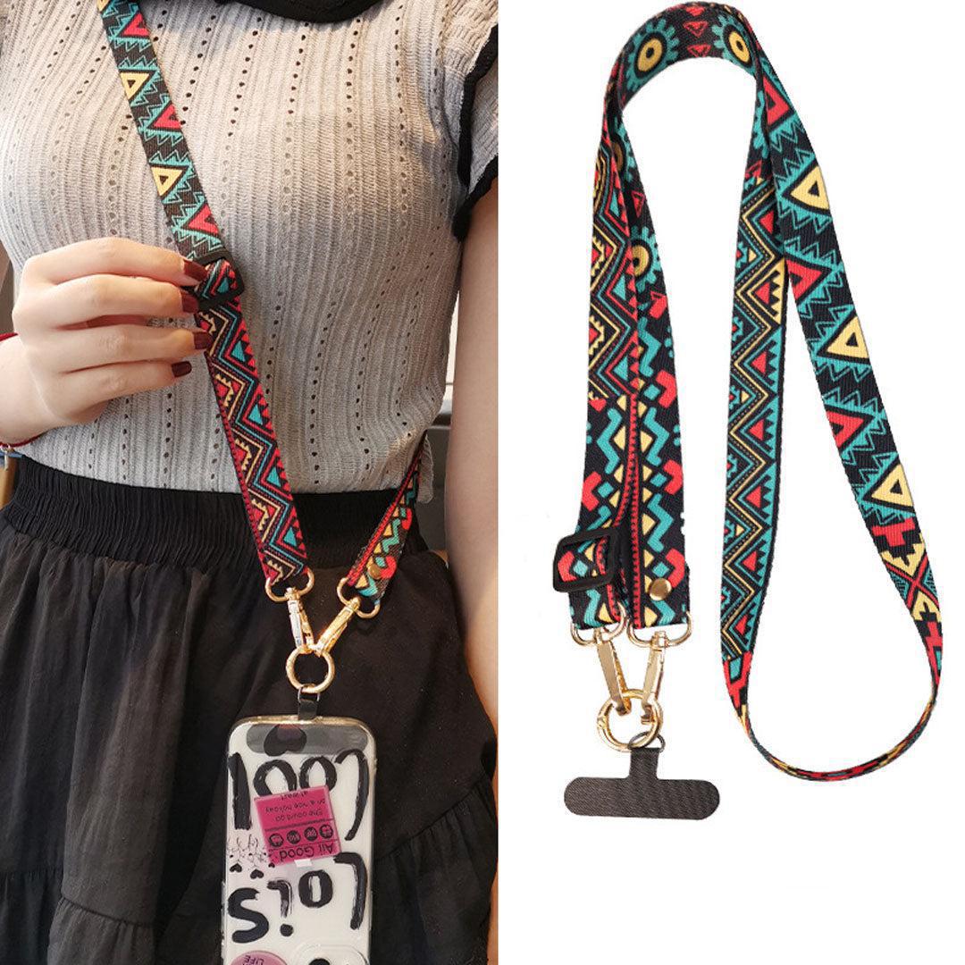 Retro Pattern Lanyard Straps For Phone Case-DIVERSITY