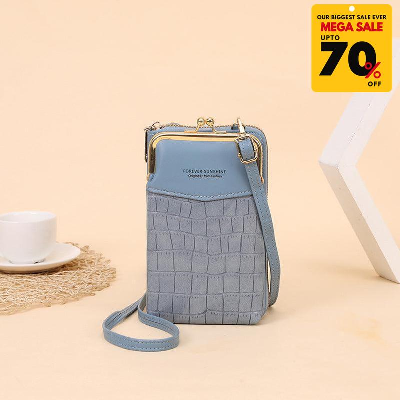 Women Multi-Purpose Crossbody Crocodile Bag-DIVERSITY
