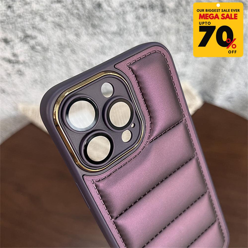 Golden Lens Puffer iPhone Case-DIVERSITY
