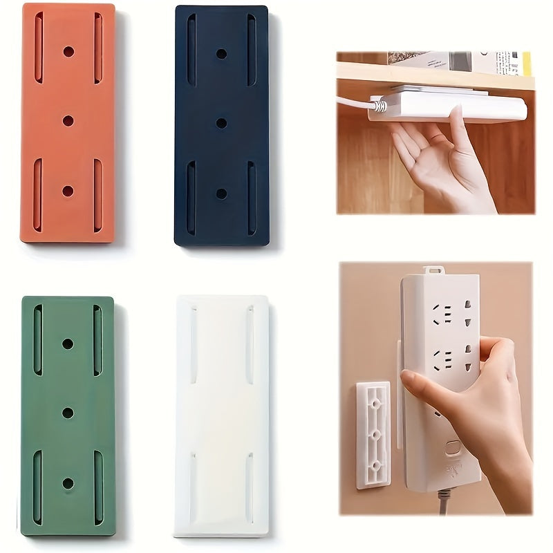 Ultra-Strong Self-Adhesive Wall Mount Socket Strip