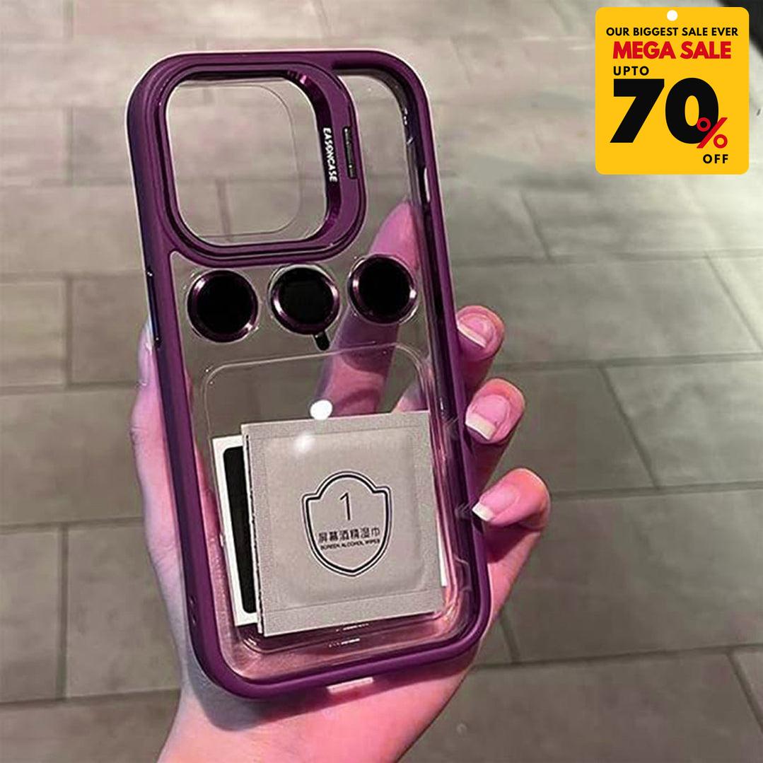 Transparent Lens Ring iPhone Case-DIVERSITY