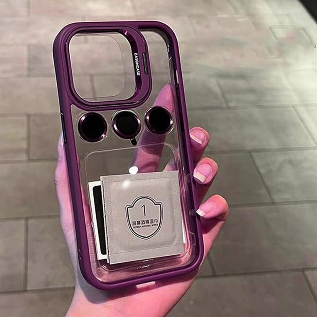 Transparent Lens Ring iPhone Case-DIVERSITY