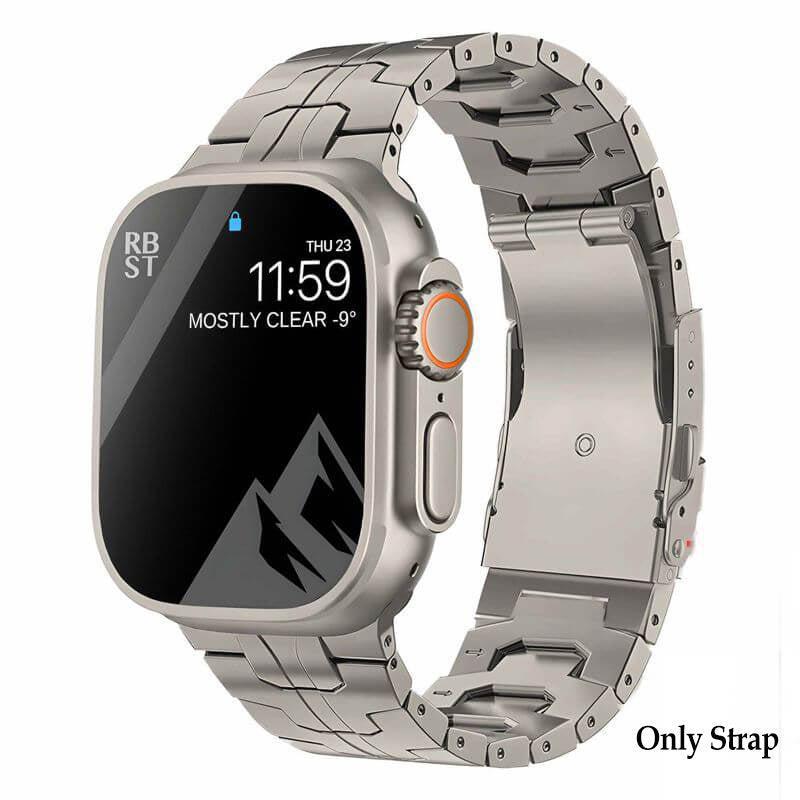 Titanium Chronolink Bracelet For Apple Watch-DIVERSITY