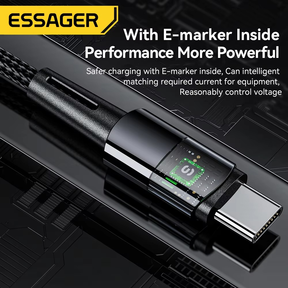 Essager 240W Charging Cable (Type C to C)