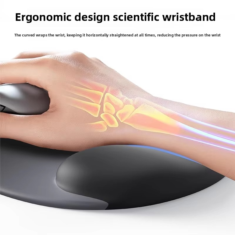 Non-Slip Ergonomic Mouse & Keyboard Wrist Support Pads