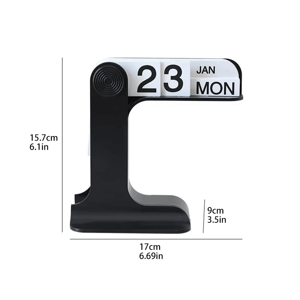 Modern Perpetual Flip Calendar