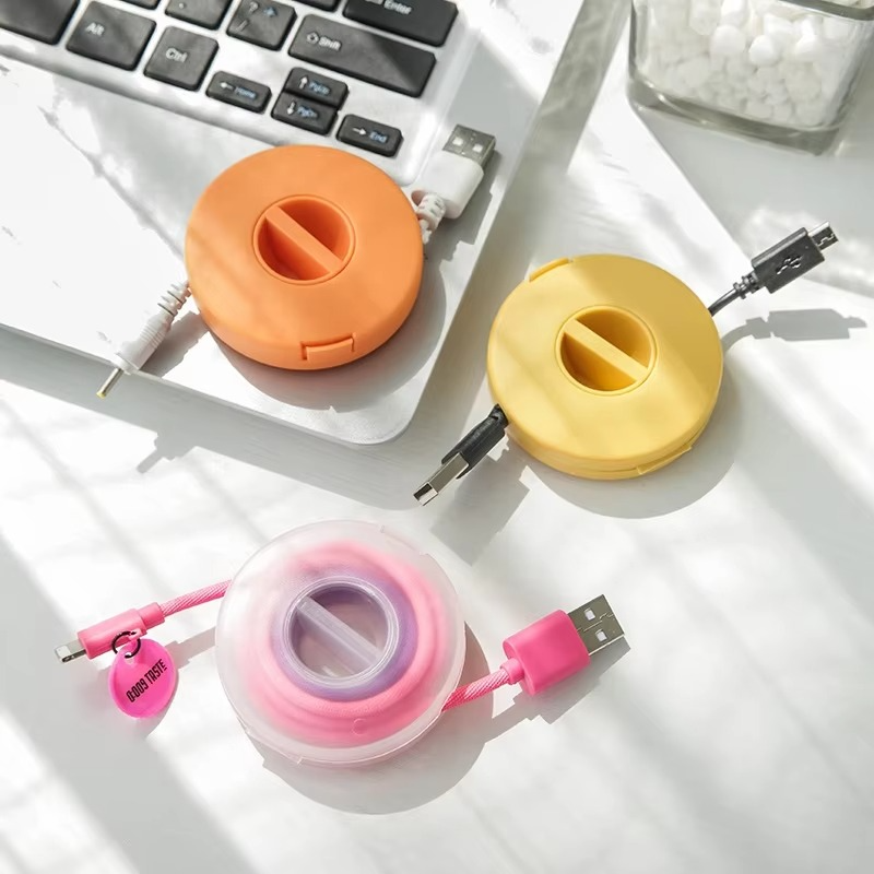 Mini Portable Rotating Cable Organizer