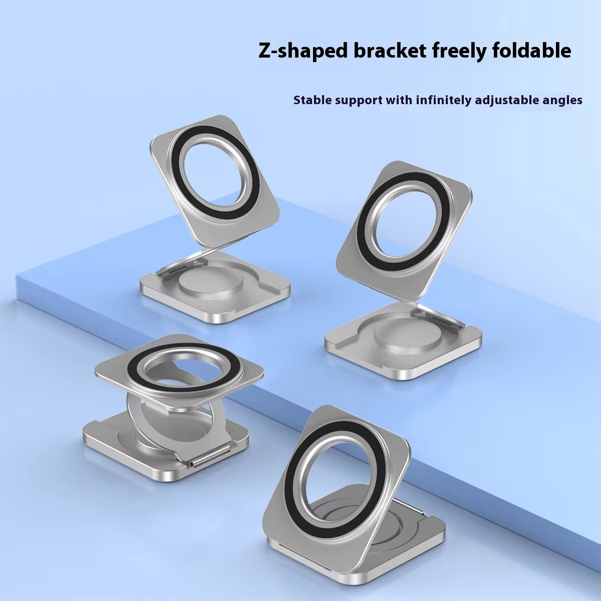 Dual Magnetic Foldable Phone Holder Stand