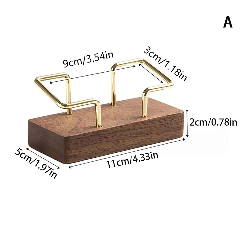 Wooden Business Card Holder