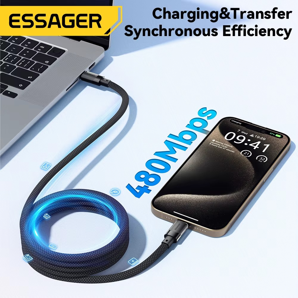 Essager 100W Magnetic Charging Cable (Type C to C)