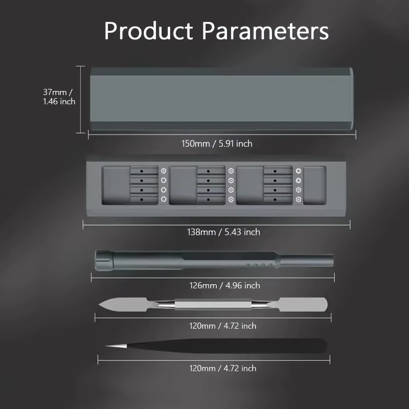 45-in-1 Screwdriver Set