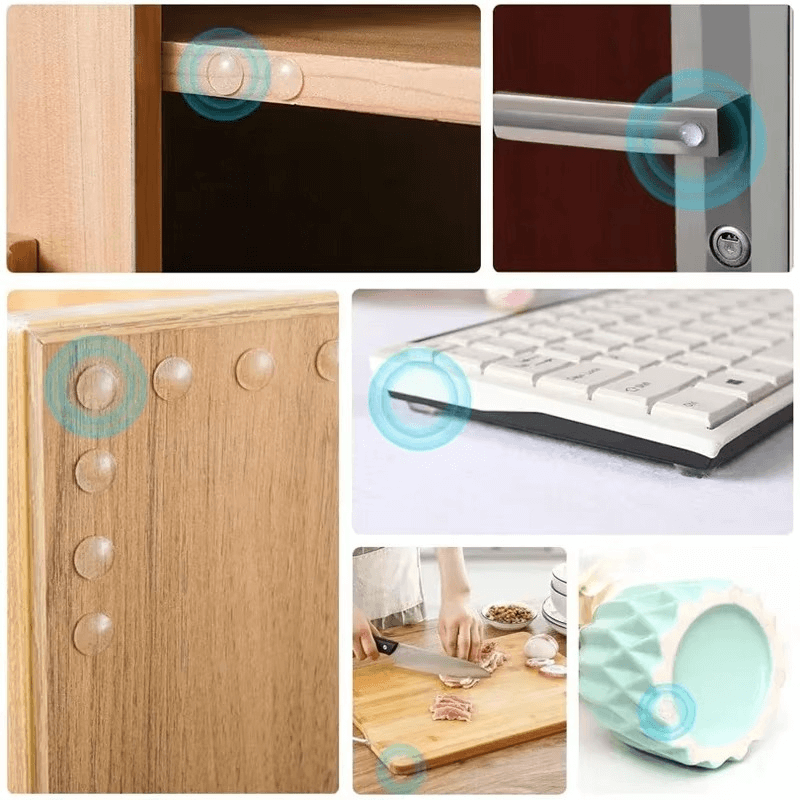 Silicone Bumper Pads for Cabinets & Furniture