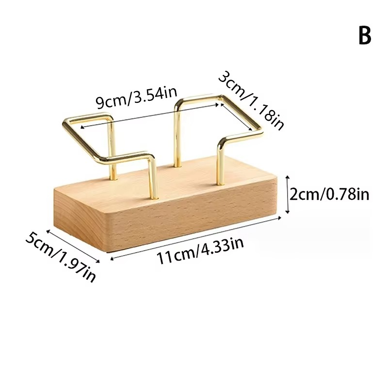 Wooden Business Card Holder