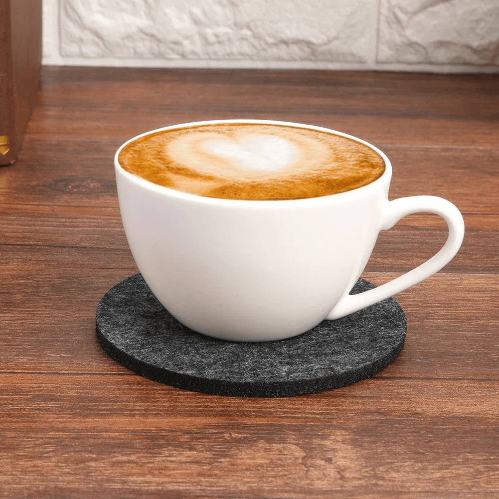 Minimalistic Felt Coasters