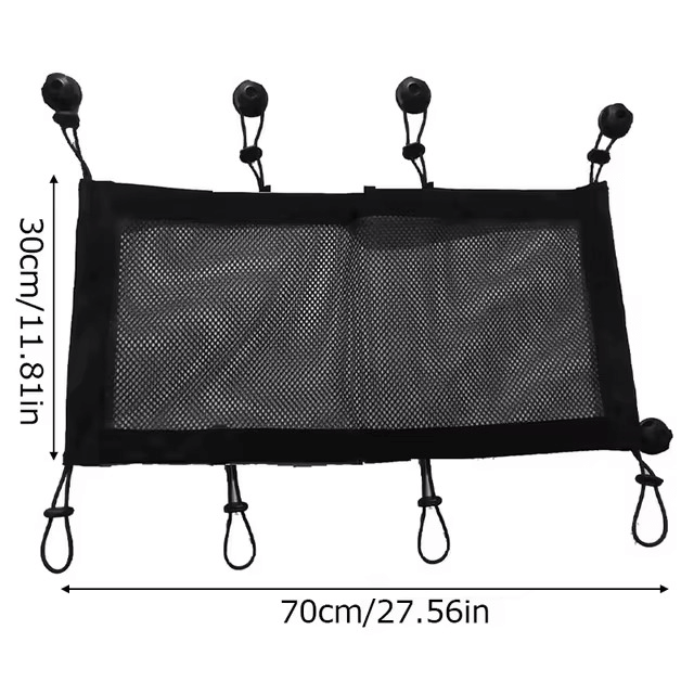 Under-Desk Mesh Cable Management Net