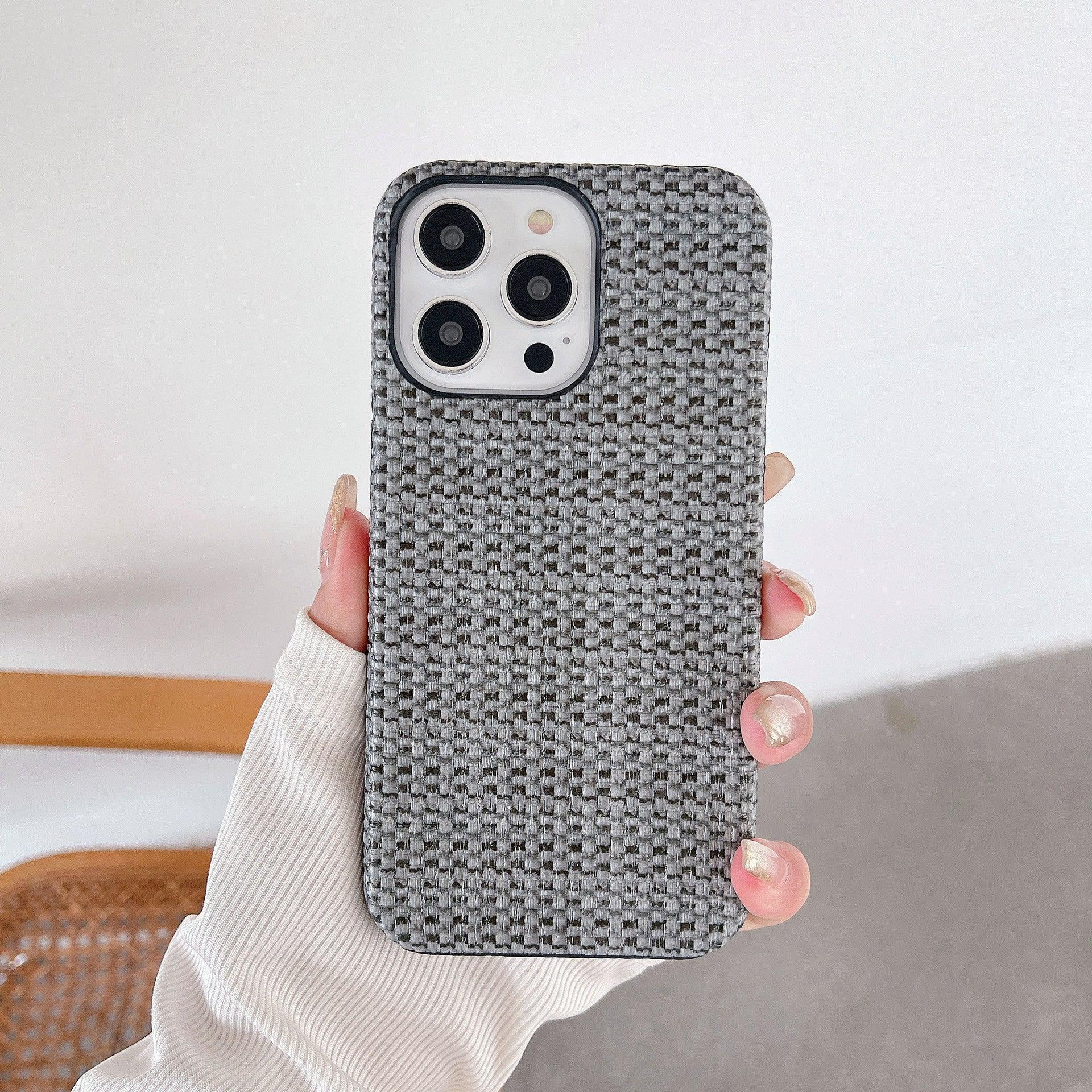 Textured Woven iPhone Case-DIVERSITY