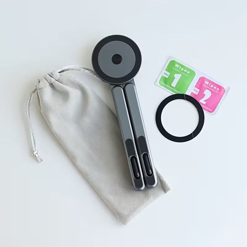 Multi-Functional Foldable Metal Phone Holder & Laptop Stand