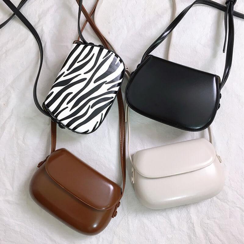 Minor Fault Leather Saddle Bag-DIVERSITY